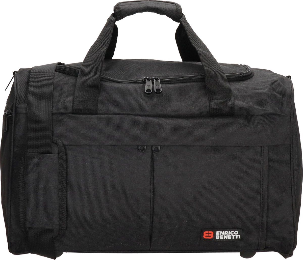 Enrico Benetti Amsterdam Reistas/sporttas XS Zwart - Polyester
