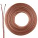 Luidsprekerkabel SeKi Luidsprekerkabel 2 x 0,50 mm² 50m transparant CCA audiokabel luidsprekerkabel