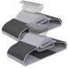 Merkloos / Sans marque Relaxdays Kledinghangers Set van 50 met Antislip Coating, U-vorm Opening, Stropdas Houder, Ruimtebesparend, Grijs 22.5x4