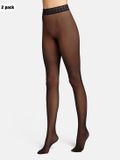 Wolford Neon 40 Duo-Pack - black