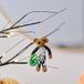 Ginger Ray Vilt skelet beer opknoping ornament Halloween boom decoratie