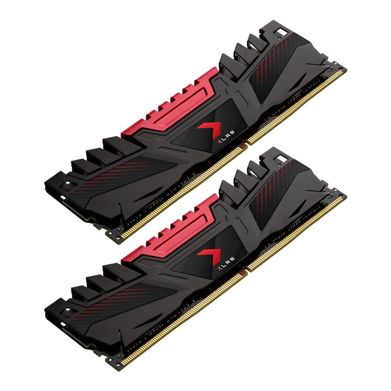 PNY XLR8 MD16GK2D4320016AXR - Geheugenmodule - 16 GB - DDR4 - 3200 MHz