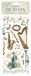 Stamperia Masquerade Instruments Rub-On for Scrapbooks, Albums, Card Making, Bullet Journals and More
