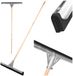KADAX Vloertrekker, watertrekker met lange steel van robuust metaal, trekker met kop van schuim en metalen delen, watertrekker voor garage, wasruimte, terras (breedte: 55 cm)