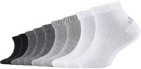 s.Oliver 9-Pack Basic Sneakersokken voor Kinderen, Katoenmix, Maat 31-34, Grijs