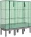 vidaXL Plantenbak verhoogd met kashoes 120x40x140 cm rattanlook