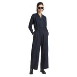 G-star Tailored Wrap Overall L Vrouw Katoen Loose Fit Casual Knopen Reverskraag Lange mouw Borstzak Zijzakken Herfst/Winter 2024 worn in adrift cobler