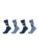 Camano Ca-Soft Classic Argyle Sokken, pak van 4, Heren, Maat 43-46