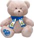 Cyp Brands Real Madrid Pluche Beer met Sjaal - 35 cm - Beige en Grijs