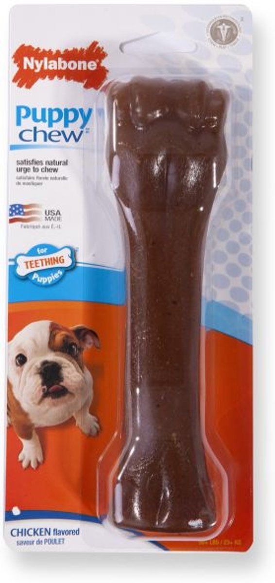 Nylabone puppy chew kipsmaak vanaf 23 kg