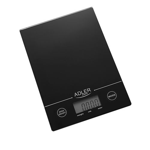 Adler AD 3138 B - Keukenweegschaal - Zwart