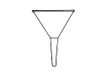 neoLab E-7048 glazen trechter 100 mm diameter, steellengte 100 mm