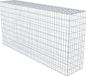 Gabion 200 cm x 100 cm x 40 cm (L x H x T), maille 5 x 10 cm, anneau spiralé