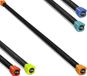 G5 HT SPORT Professionele bodybar met gewicht van 2 tot 6 kg, lange halterstang voor aerobic, yoga, pilates, thuisgym en sportschool (3 kg (oranje))