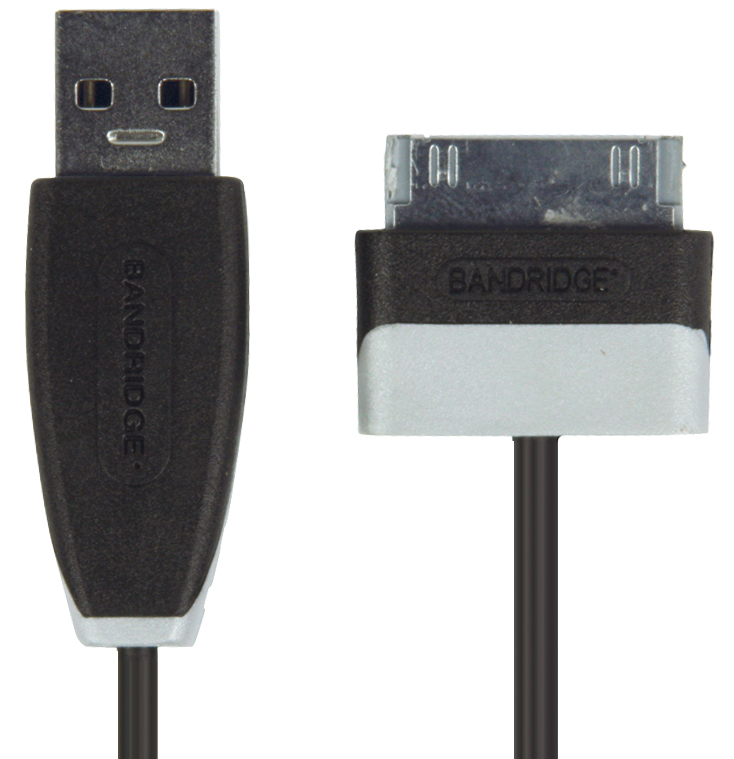 Bandridge 1m USB - Lightning m/m