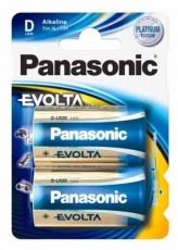 Panasonic Evolta D - Alkaline Batterijen - 2 stuks