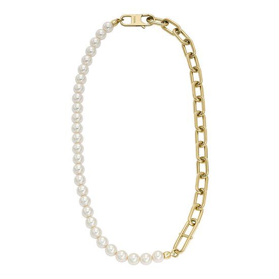 FOSSIL JF04727710 HERITAGE Collier Dames Goudkleurig 46 cm