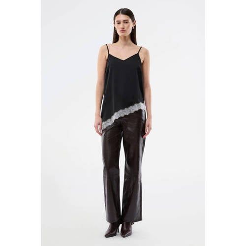 Modström Asymmetrische Top Zwart