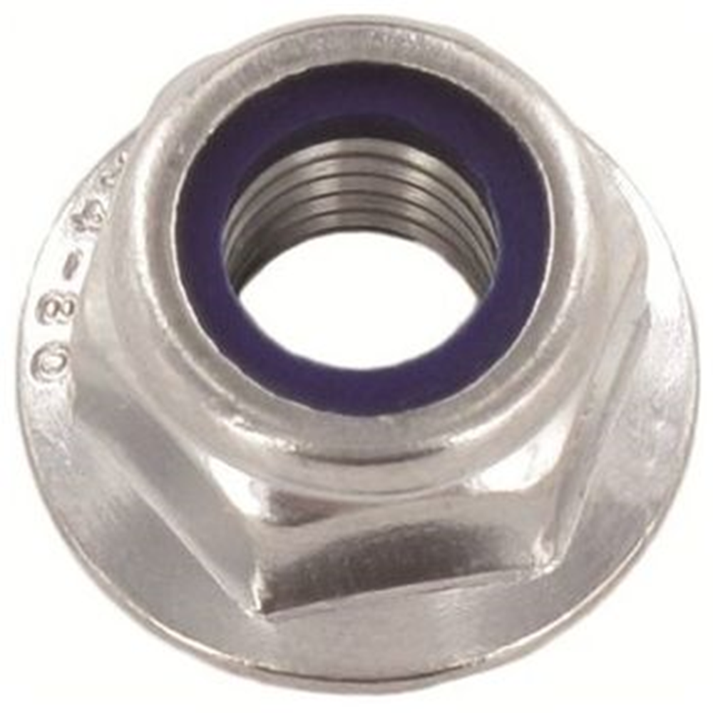 Steelies Ultimate flensmoer nyloc DIN6926 M12 rvs A4 vertand | 100 stuks - 9E70120000C