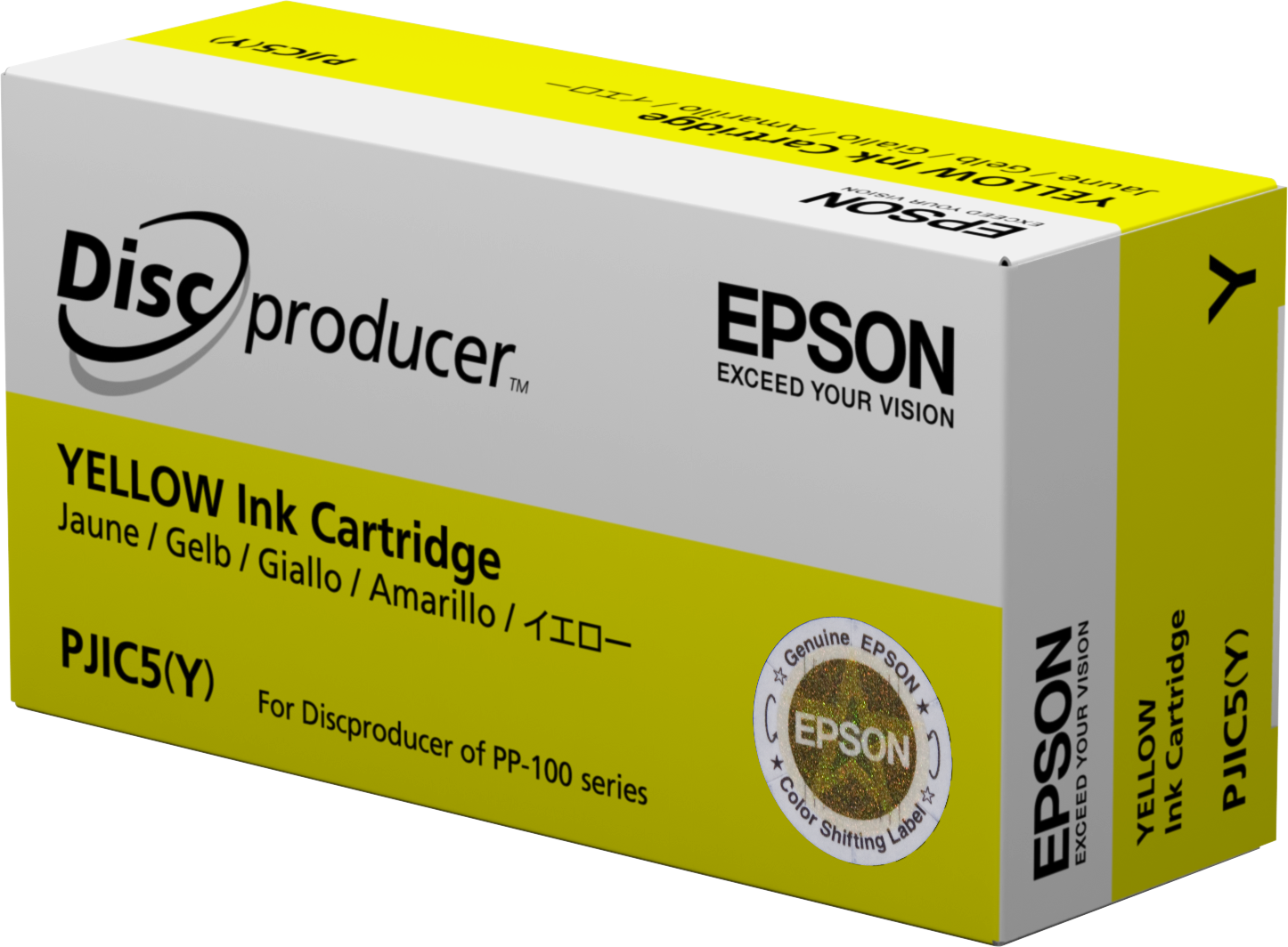 Epson Ink Cartridge, Yellow single pack / geel