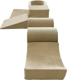 Viking Choice Foam Speelset - 7-delig - Beige - Met Ballenbak en 100 Ballen