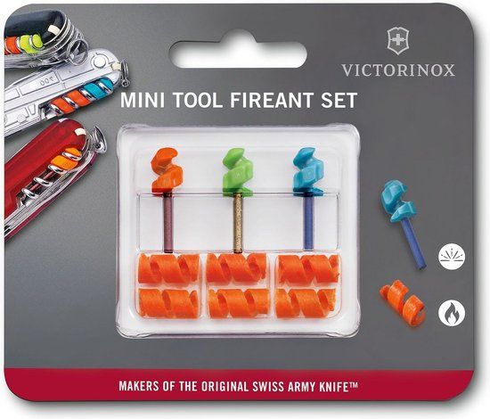 Mini tool FireAnt set, 9-delig - zwart