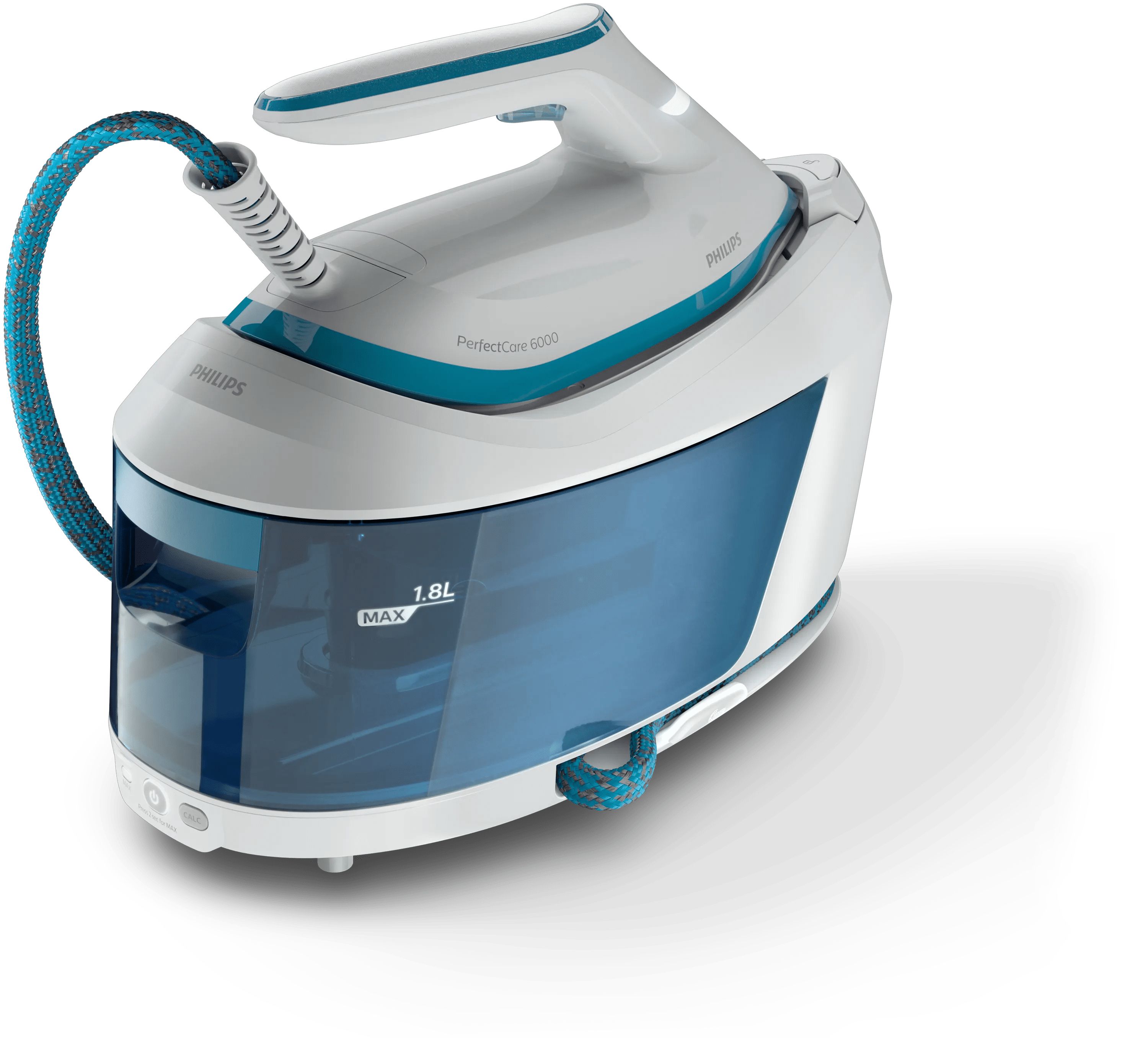 Philips PerfectCare 6000 Series PSG6022/20 Stoomgenerator - 2400W - 500 g/min Steam Boost - SteamGlide Plus zoolplaat
