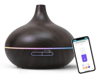 Meross Smart Wi-Fi Essential Oil Diffuser - Light Wooden Grain - MOD150
