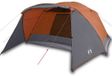 vidaXL Tente avec auvent 4 personnes imperméable orange