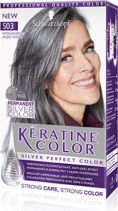 Schwarzkopf Keratine Color S03 Intens Zilvergrijs