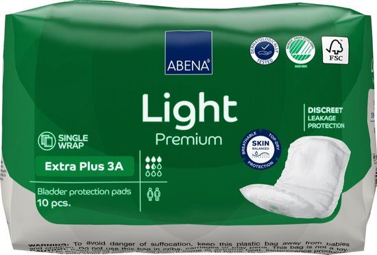 ABENA Light Premium Extra Plus Inlegverband - Extra Plus - 10 stuks