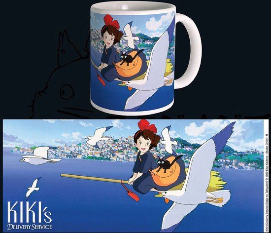Semic Distribution Ghibli Kiki's Vliegende Koeriersdienst Kiki Klassieke Mok 340 ml