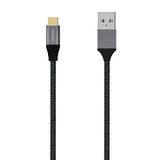 AISENS A107-0631 USB-kabel USB 3.2 Gen 2 (3.1 Gen 2) 1 m USB C naar USB A 10 Gbit/s Grijs