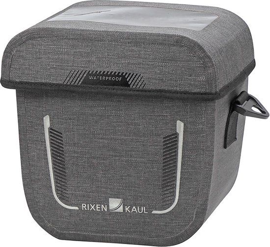 KLICKfix Stuurtas Aventour Compact Waterproof 3L Grijs
