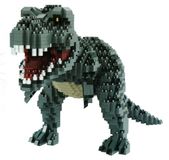 Microblokken - Tyrannosaurus rex dinosaurus - 1530 blokjes - 280 x 115 x 160 mm - Pour adultes et enfants à partir de 14 ans