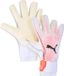 Puma Ultra Ultimate Hybrid White Glowing Red Gants de gardien de but - Taille 7