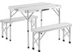 Azomor® Weerbestendige inklapbare tafel met verstelbare hoogte voor tuin en camping