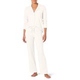 Amazon Essentials Dames Pyjamaset met Lange Mouwen van Katoenmodal en Lange Broek