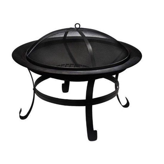 RedFire Atlanta Vuurschaal - Zwart - 51cm - Terrasverwarming