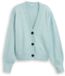 Tom Tailor - Losvallend vest met V-hals - Maat XS - white moss melange