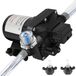 pompe à eau 12V pour camping-cars, 3 gallons par minute, 55 psi, auto-amorçante