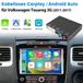 Junsun Volkswagen Touareg 7L6 2010-2018 Boîtier Android Auto sans fil CarPlay avec écran 8 pouces