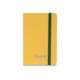 Colourbook Vogue Dagkalender 2025, sluiting met elastiek (okergeel)