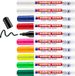 edding 4095 krijtstiften in 9 verschillende kleuren - 10 stuks raamstiften - krijtmarkers - afwasbaar - ronde punt 2-3 mm - krijtstift voor krijtborden, uitwisbaar - voor het schrijven op ruiten, glas, spiegels