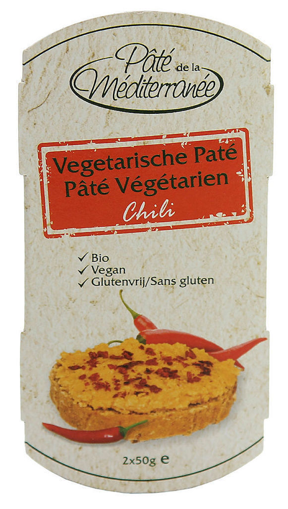 Pate de la Mediterranee Pate de la Mediterranee Vegetarische Paté Chili