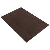 Rayher 5311905 Textielvilt, 30 x 45 x 0,4 cm, donkerbruin, 100% polyester
