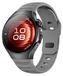 Wigento Huawei Watch 5 46mm: Grijze siliconen band met stippenpatroon en gesp