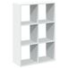 VidaXL Bibliothèque Blanc Bois 69,5x29x103,5 cm