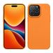 kwmobile telefoonhoesje geschikt voor iPhone 15 Pro Max - Hoesje voor smartphone - Back cover in fruitig oranje