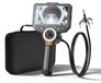 VEVOR Endoscope articulé avec éclairage, caméra boroscope articulé 4 voies 360°, écran IPS HD 6", objectif 1920 x 1080, zoom 8x, batterie 7000 mAh, étanche IP67 pour voitures, plomberie (tuyau 1,5 m)